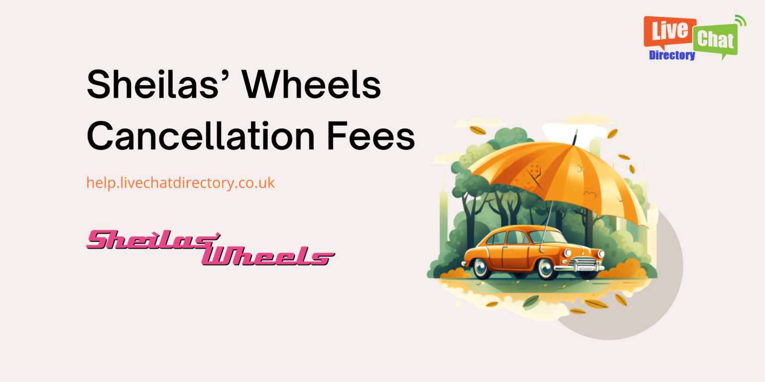 Cancel Your Sheilas' Wheels Car Insurance Live Chat Directory